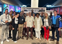 Cuban health professionals in Gambia